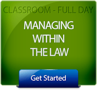 Provide your managers with employment law training, get started today!