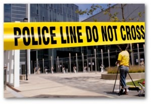 Police Line Do not cross - Workplace Violence - Be prepared 